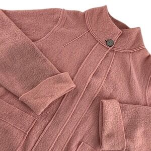 Jones Wear Pink Teddy Jacket